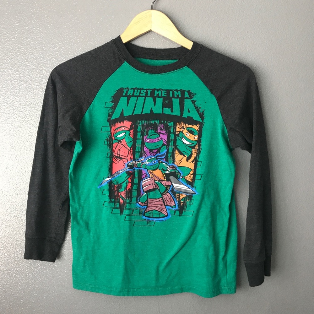 Children's Ninja Turtle Long Sleeve Shirt